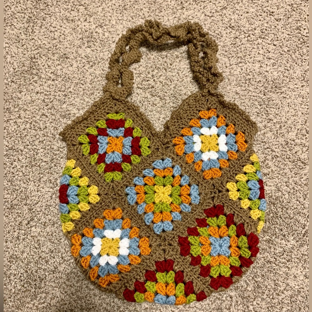 NEW Handmade Crochet Bag (Medium Sized)